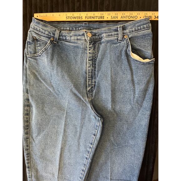 "Just My Size Women's High Rise Blue Jeans Size 18W Comfortable Fit" - Picture 4 of 5